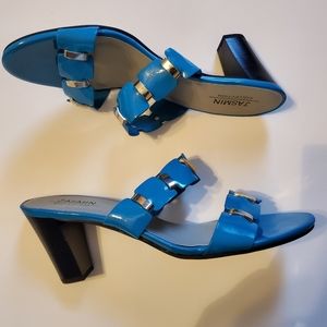 Jasmine Collection Blue Sandal Size 12M